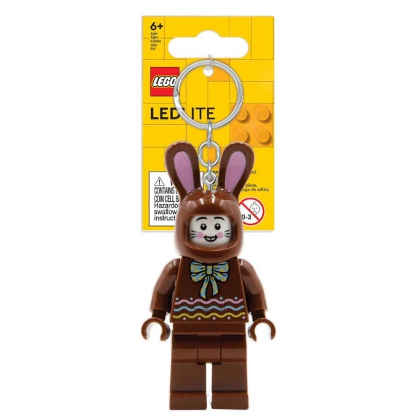 LEGO Minifigures KE180H Iconic Chocolate Bunny Led Key Chain