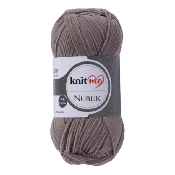 Knit Me Nubuk: 7416 -50gr-165metre Örgü Ipi