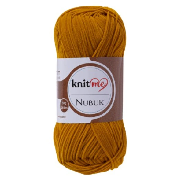 Knit Me Nubuk: 6379 -50gr-165metre Örgü Ipi