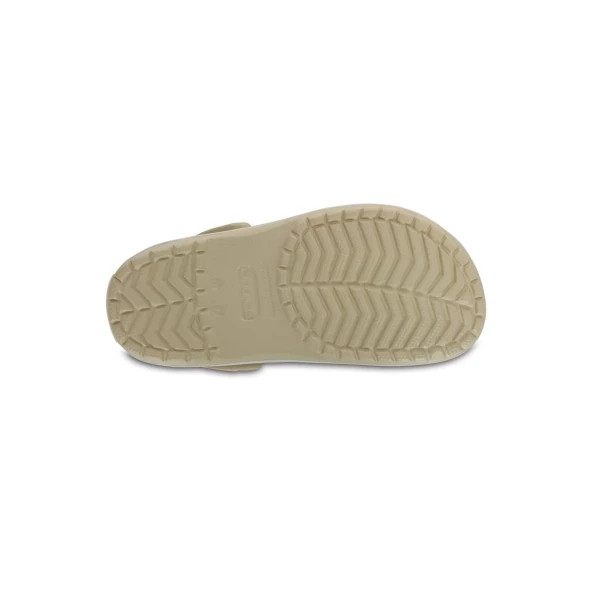 CROCS CROCBAND BEJ KIRMIZI ÇİZGİLİ ÇOCUK TERLİK - 3