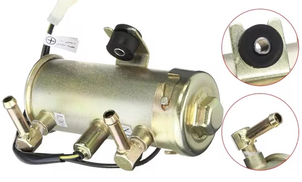 ÜNİVERSAL YAKIT POMPASI 12 VOLT 4-5 PSİ E8012M-2 HRF-027 - 4
