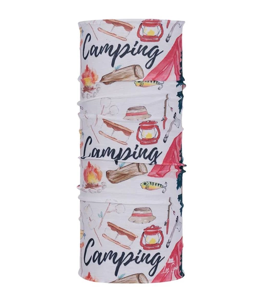 Luo Camp Camping Unisex Beyaz Buff