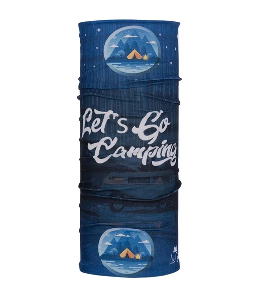 Luo Camp Let's Go Camping Unisex Lacivert Buff