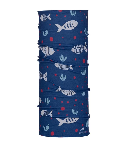 Luo Camp Fish 3 Unisex Mavi Buff