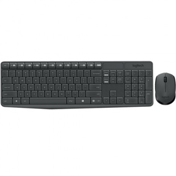 Logitech MK235 920-007925 Kablosuz Klavye Mouse Seti