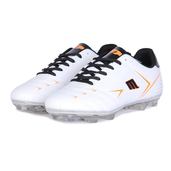 Mp 242-2103 Beyaz Krampon Çim Erkek Futbol Ayakkabı - 3
