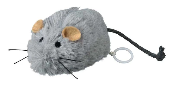 Trixie Kedi Oyuncağı, Peluş Titreşimli Fare 8cm