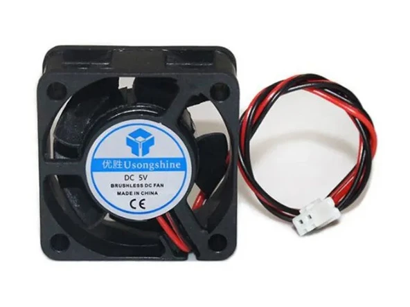 Usongshine 40x40x20mm 5V DC Fırçasız Soğutma Fanı - 3D Yazıcı Uyumlu - 1