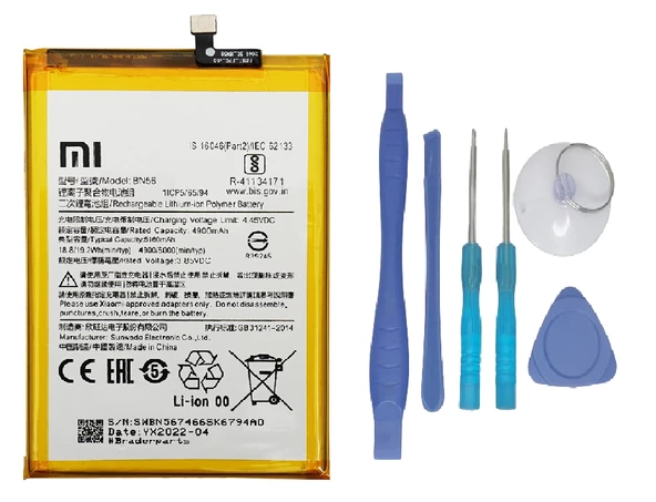 Xiaomi Redmi A1 PLUS - Batarya Pil Sıfır Orijinal + TAMİR SETİ ürün görseli 1