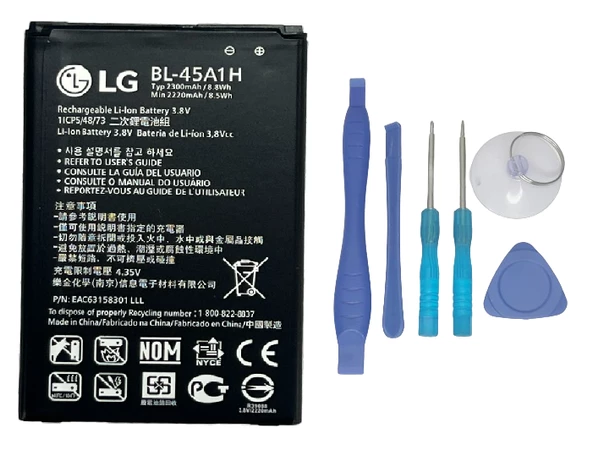 LG K10 Batarya Pil Sıfır Orijinal + TAMİR SETİ