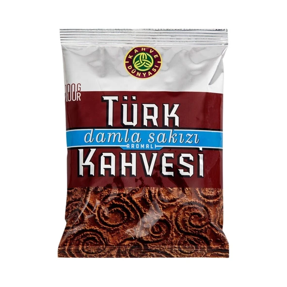 Kahve Dünyası Damla Sakızlı Türk Kahvesi 100 gr 3'lü Paket