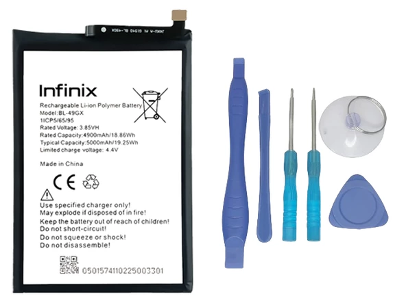 Infinix NOTE 7 Batarya Pil Sıfır Orijinal + TAMİR SETİ ürün görseli 1