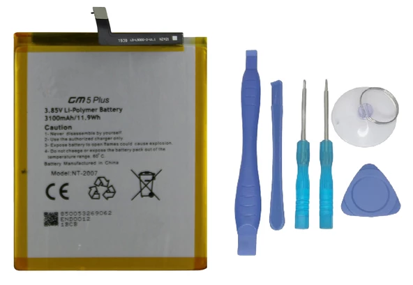 General Mobile GM 5 PLUS Batarya Pil Sıfır Orijinal + TAMİR SETİ