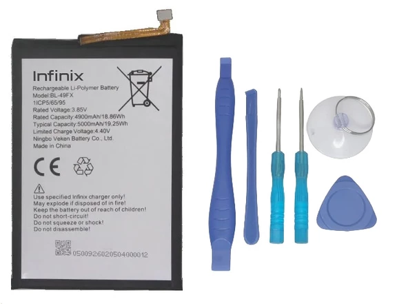 Infinix HOT 20İ Batarya Pil Sıfır Orijinal + TAMİR SETİ