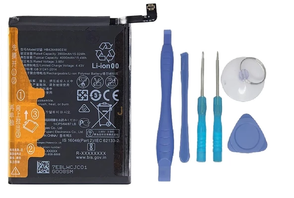 Huawei Uyumlu P Smart S Batarya Pil Sıfır Orijinal + TAMİR SETİ ürün görseli 1