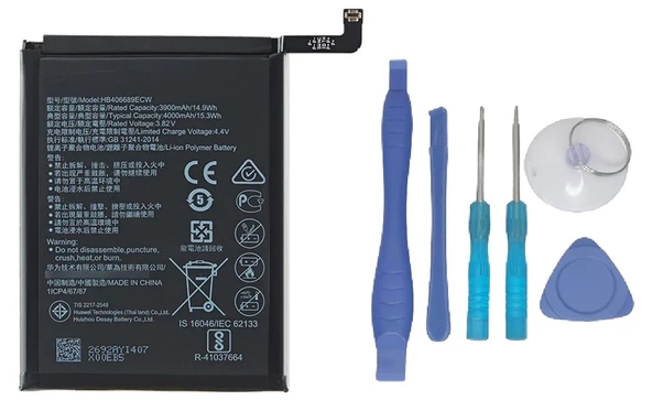 Huawei Uyumlu P40 Lite E Batarya Pil Sıfır Orijinal + TAMİR SETİ