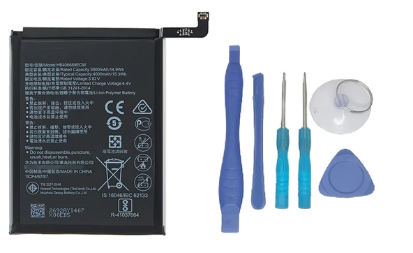 Huawei Uyumlu Y9 2019 Batarya Pil Sıfır Orijinal + TAMİR SETİ ürün görseli 1