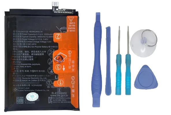 Huawei Uyumlu P Smart 2019 Batarya Pil Sıfır Orijinal + TAMİR SETİ