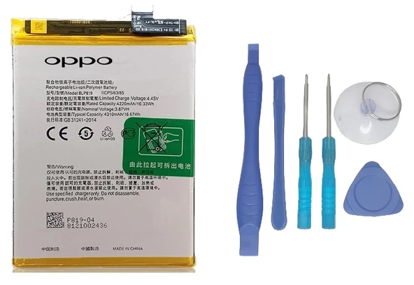 Oppo Reno 5 - BLP816 - Batarya Pil Sıfır Orijinal + TAMİR SETİ