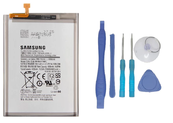 Samsung Galaxy A21S - SM-A217 Batarya Pil Sıfır Orijinal + TAMİR SETİ