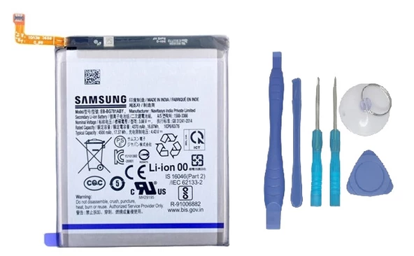 Samsung Galaxy A52 - SM-A525 Batarya Pil Sıfır Orijinal + TAMİR SETİ