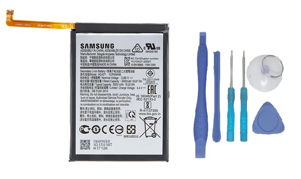 Samsung Galaxy M11 - SM-M115 Batarya Pil Sıfır Orijinal + TAMİR SETİ ürün görseli 1