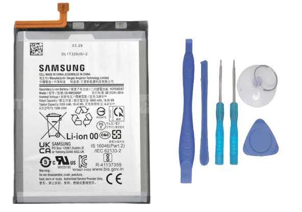 Samsung Galaxy A73 - SM-A736 Batarya Pil Sıfır Orijinal + TAMİR SETİ ürün görseli 1