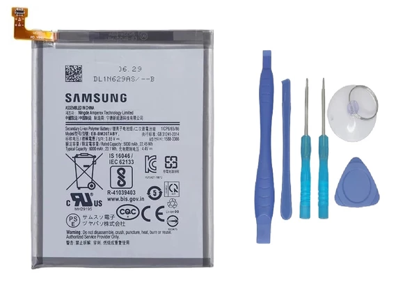 Samsung Galaxy M30S - SM-M307 Batarya Pil Sıfır Orijinal + TAMİR SETİ ürün görseli 1