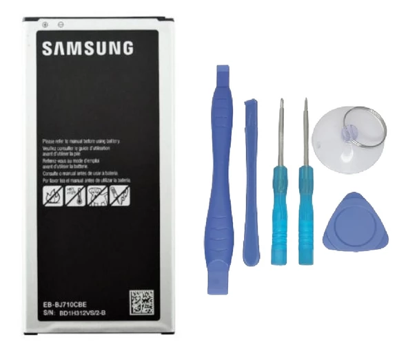 Samsung Galaxy J7 - 2016  - SM-J710 Batarya Pil Sıfır Orijinal + TAMİR SETİ ürün görseli 1