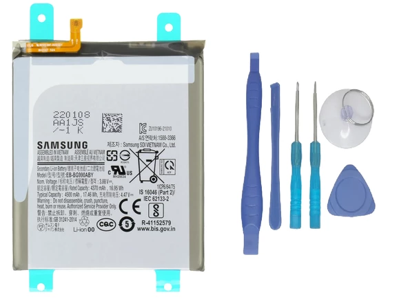 Samsung Galaxy S21 FE - SM-G780 Batarya Pil Sıfır Orijinal + TAMİR SETİ