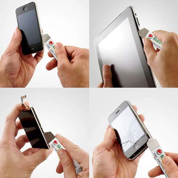 Baku BK-7279 Kumanda Cep Telefonu Tablet MP3 Açma Aparatı Tamir Sökme Plastiği - 5