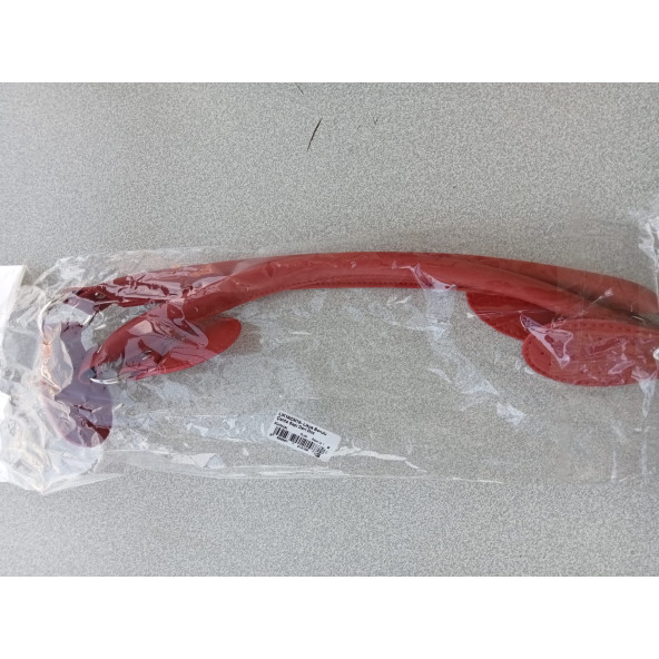 Likya KIRMIZI RENKLİ 60 cm Borulu Deri Çanta Sapı - 6
