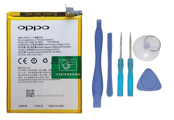 Oppo A93 - Blp805 -Batarya Pil Sıfır Orijinal + TAMİR SETİ ürün görseli 1