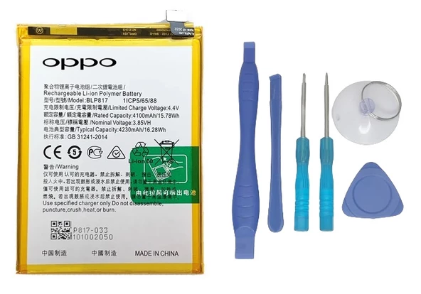 Oppo A35 - Blp817 - Batarya Pil Sıfır Orijinal + TAMİR SETİ ürün görseli 1