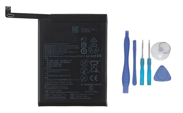 Huawei Uyumlu P9 Lite MİNİ Batarya Pil Sıfır Orijinal + TAMİR SETİ ürün görseli 1