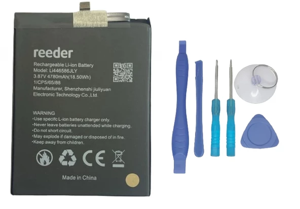 Reeder P13 Blue Plus Batarya Pil Sıfır Orijinal + TAMİR SETİ ürün görseli 1