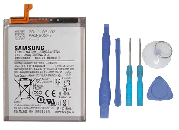 Samsung Galaxy NOTE 10 LİTE- SM-N770 -  Batarya Pil Sıfır Orijinal + TAMİR SETİ ürün görseli 1