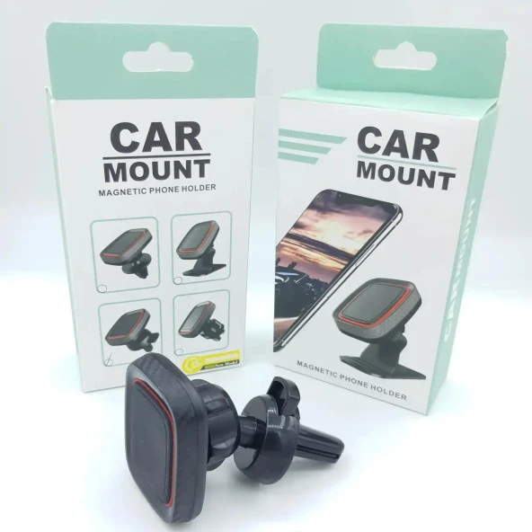 360 Araç Içi Manyetik Telefon Tutucu Mıknatıslı Car Mount