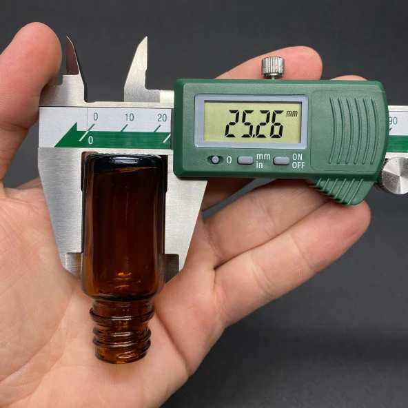 10Ml Kahverengi Cam Damlalıklı Şişe , Siyah Plastik Kapak , 10Cc Amber Cam Damlalıklı Şişe x 6 Adet - 4