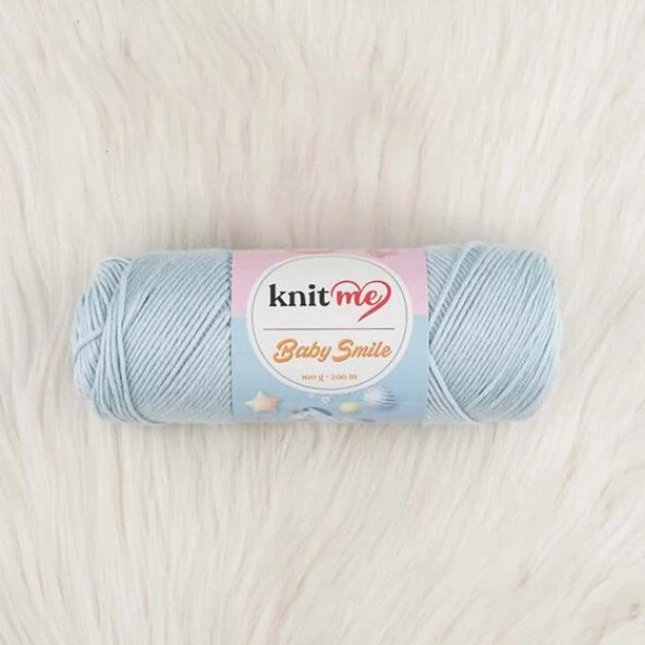 KNİT ME BABY SMİLE : 0052 EL ÖRGÜ İPİ 100 G.200 MT.