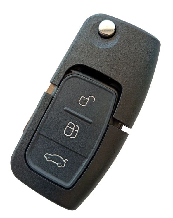 Ford Focus 2 Fiesta Mondeo Fusion Anahtar Kabı Kumanda Kabı Oto Anahtarlık Logolu