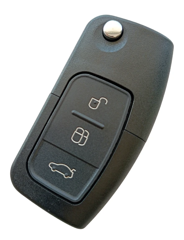 Ford Focus 2 Fiesta Mondeo Fusion Anahtar Kabı Kumanda Kabı Oto Anahtarlık Logolu - 2