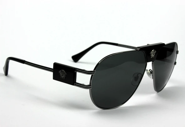 Versace VE 2252 63 100187 Erkek Güneş Gözlüğü 63 Metal - 2