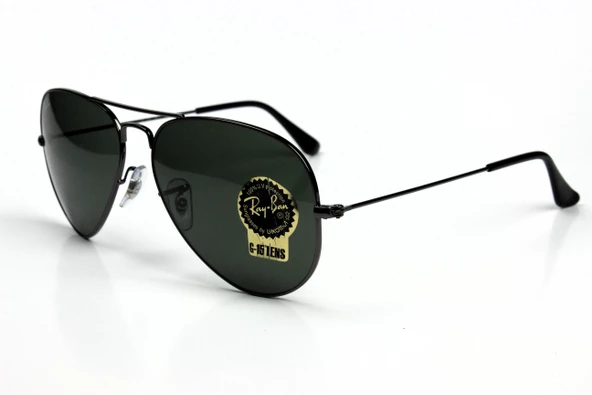 Ray-Ban RB3025 AVIATOR LARGE Erkek Güneş Gözlüğü 58 Siyah - 2