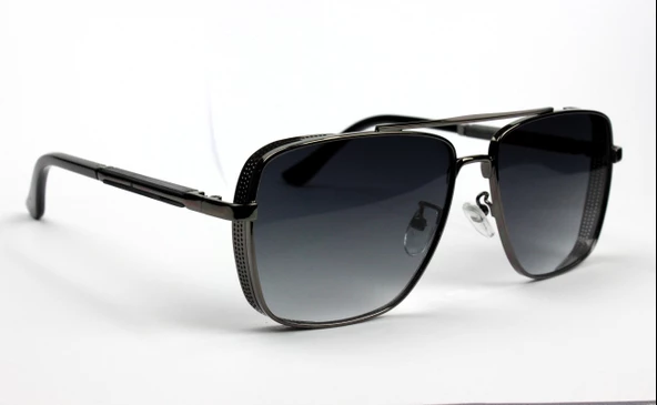 X-BLACK 2498 C1 53 ERKEK GÜNEŞ GÖZLÜĞÜ 53 Gun Metal - 2