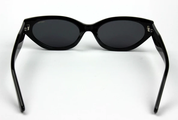 Rachel Paris 8507 C1 Kadın Güneş Gözlüğü 54 Parlak Siyah - Resim 4