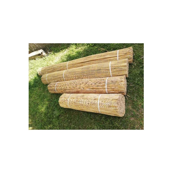 Kamış Hasır Bambu Çit 1m X 5m