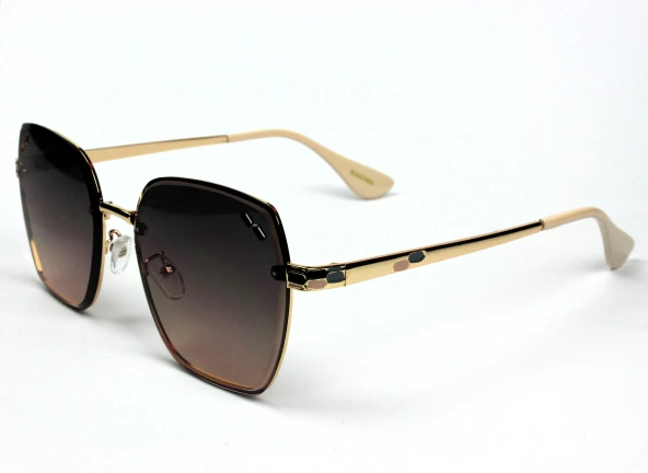 Rachel2512 Kadın Güneş Gözlüğü 55 Gold - 2