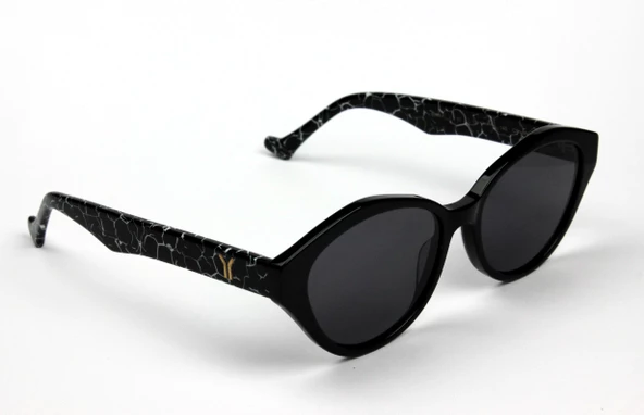 Rachel Paris 8509 C9 51 Kadın Güneş Gözlüğü 51 Mat Siyah - 3