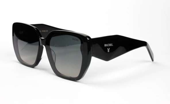 Rachel Paris 8505 C2 2N Kadın Güneş Gözlüğü 61 Siyah - Resim 3